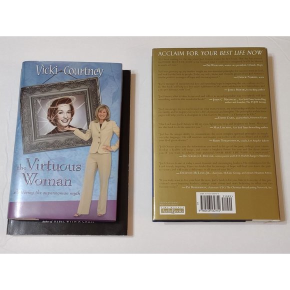 Religious Christian 3 Book Set Joel Osteen Vicki Courtney Franklin Graham Christ - Picture 3 of 5